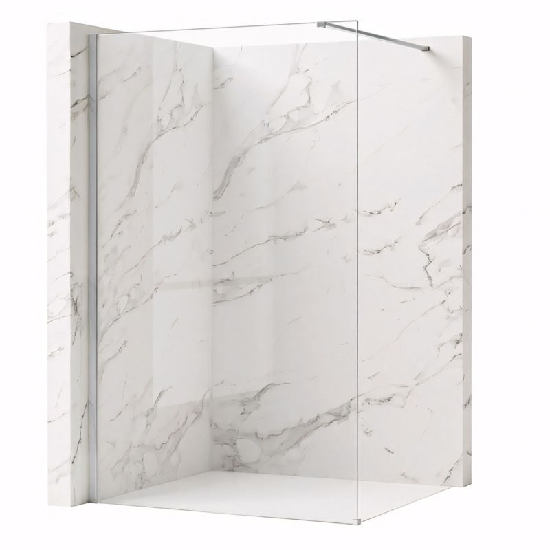 Ścianka Prysznicowa Rea Flexi Transparent 140 Chrom 140x195cm 1szt