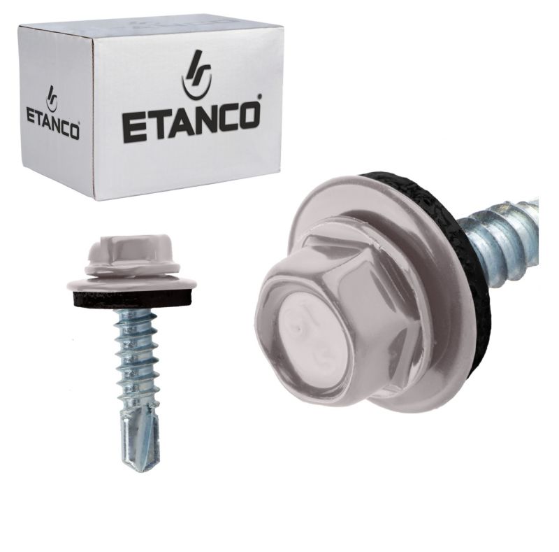 Wkręty samowiercące Etanco GT5 Z14 malowane RAL 9007 5,5x25 mm 250szt