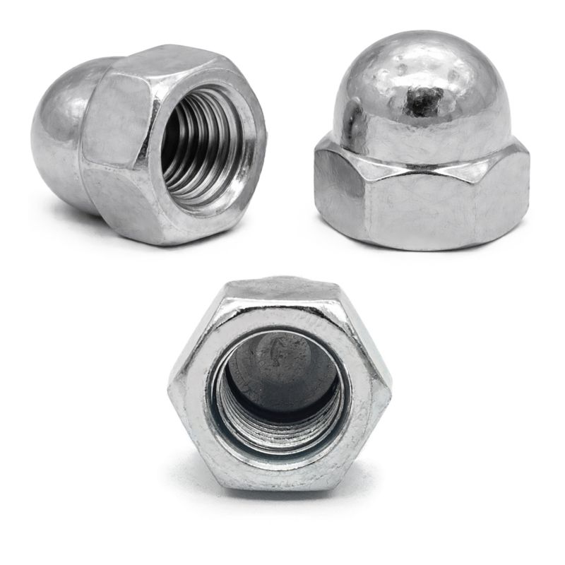 Nakrętka kołpakowa M6 nierdzewna A2 Lun Fix DIN 1587 1000szt.