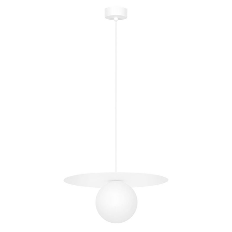 Lampa wisząca Kaja Robin biała wym: 95 x 25 x 25 cm 1xG9 x 10W 1 szt.