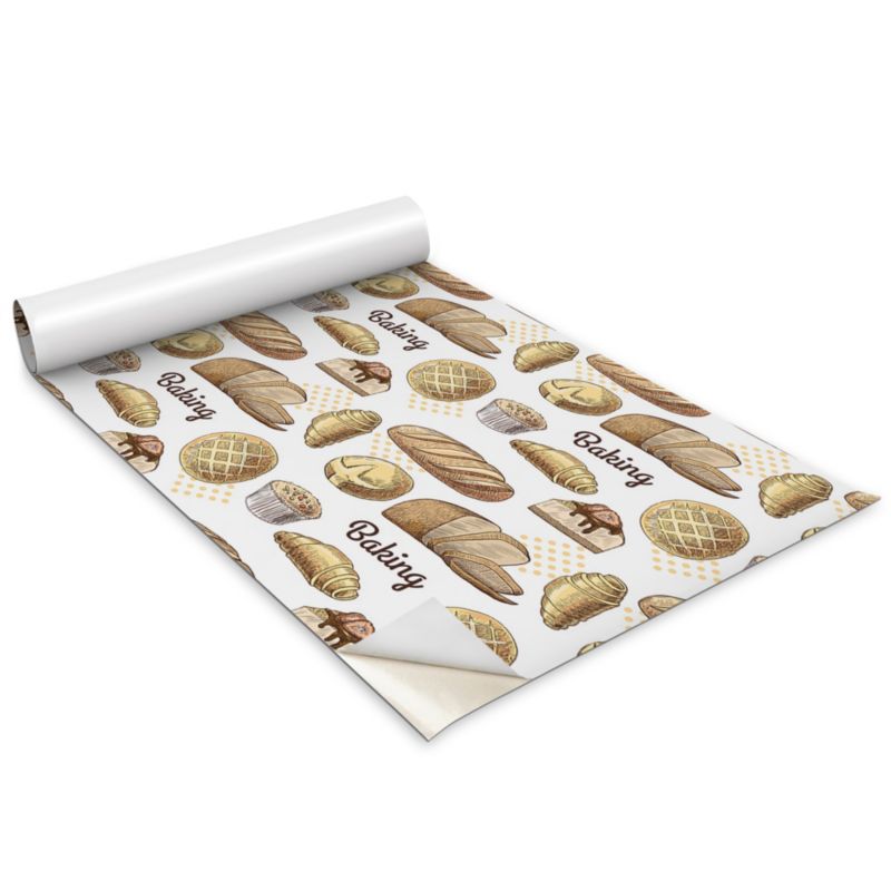 Okleina Meblowa Do Sypialni I Garderoby Wallfluent 100x50 cm Pieczywo Okleina Na Biurko I Regał 1 rol.