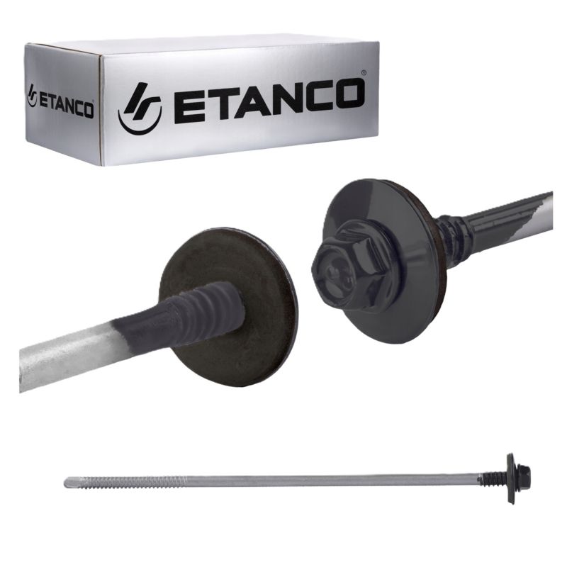 Wkręty konstrukcyjne Etanco GTR6 SP A19 Lakierowane RAL 7016 5,5/6,3x200 mm 100szt