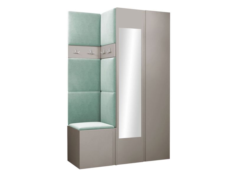 Garderoba MIRJAN 24 Orion XXVI kaszmir + miętowy 1 kpl.