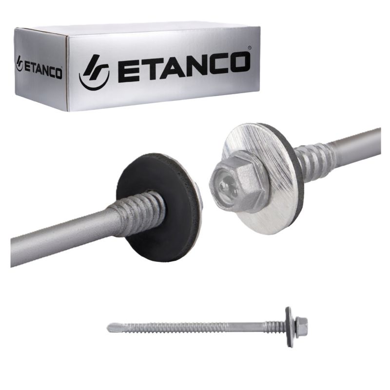 Wkręty konstrukcyjne Etanco GTR6 SP A19 Ocynk 5,5/6,3x90 mm 100szt