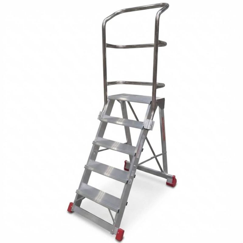 Drabina magazynowa FARAONE 5-stopniowa CM 5P - 3,23 m 1 szt