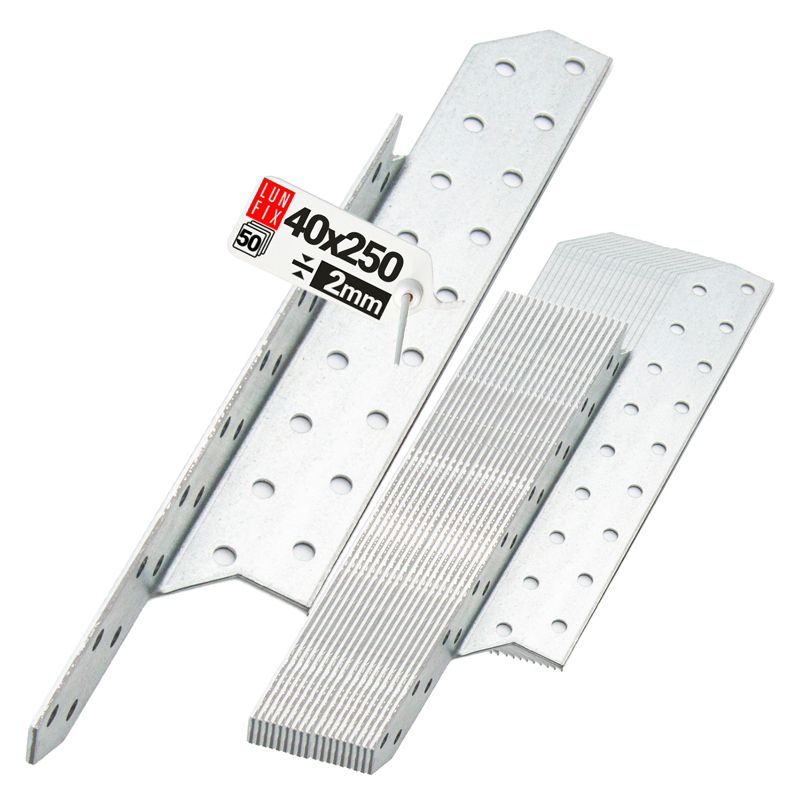 Łącznik krokwiowy Lun Fix 40x250 mm lewy 50szt.