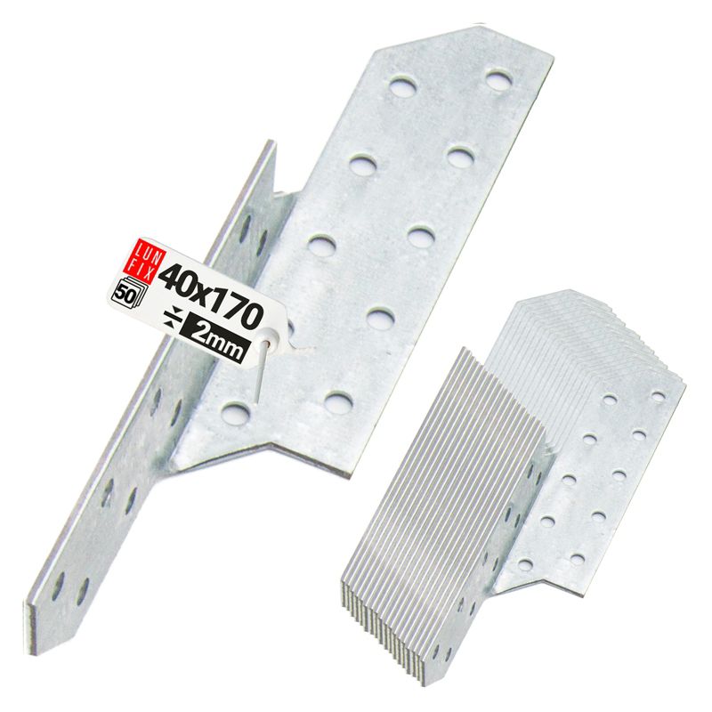 Łącznik krokwiowy Lun Fix 40x170 mm lewy 50szt.