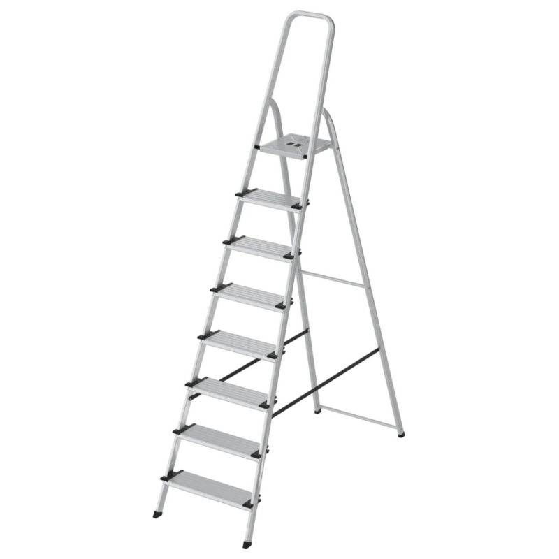 Drabina aluminiowa Bayersystem 8-stopniowa SMART COMFORT PLUS 150kg 1 szt.