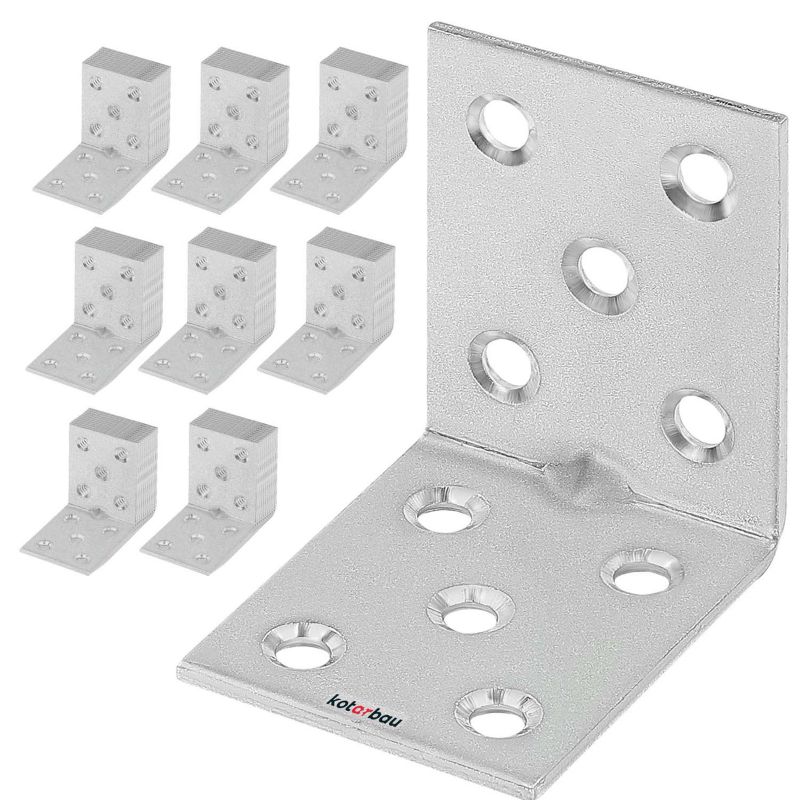 Kątownik łącznik KOTARBAU 50x50x40 mm budowlany 100 szt.