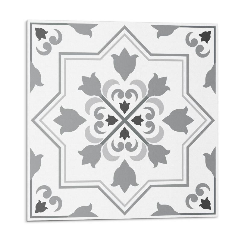 Kafelki samoprzylepne Wallfluent 20x20 cm Motyw florystyczny pełen kolorów i kształtów 20 szt.