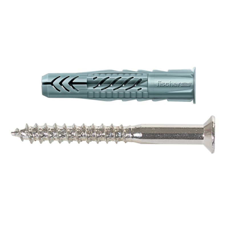 Kołki uniwersalne z wkrętami Fischer UX 6 x 35 mm 10 szt.