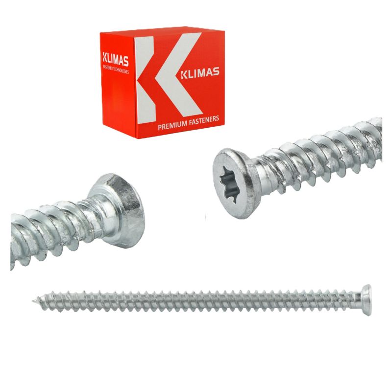 Wkręty ościeżnicowe Klimas WHO 7,5x62 mm łeb stożkowy 200szt