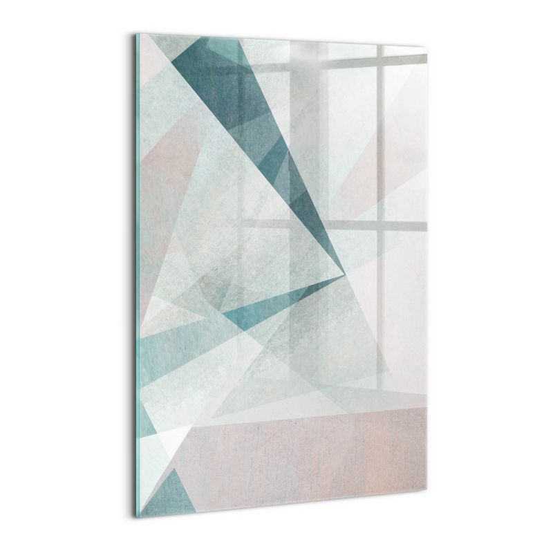 Foto Obraz Ścienny Szklany Wallfluent 40x60 cm Ostra abstrakcja 1 szt.