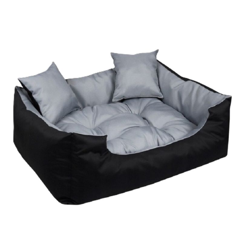 Legowisko dla psa kojec Aio Factory ECCO wodoodporne szare 75x65 cm 1szt