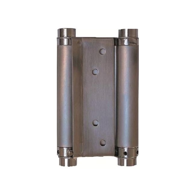 Zawias wahadłowy nikiel / satyna 100 mm inox