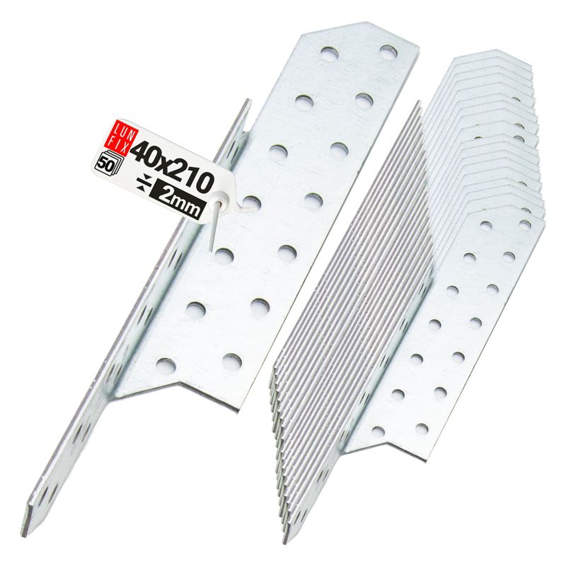 Łącznik krokwiowy Lun Fix 40x210 mm lewy 50szt.