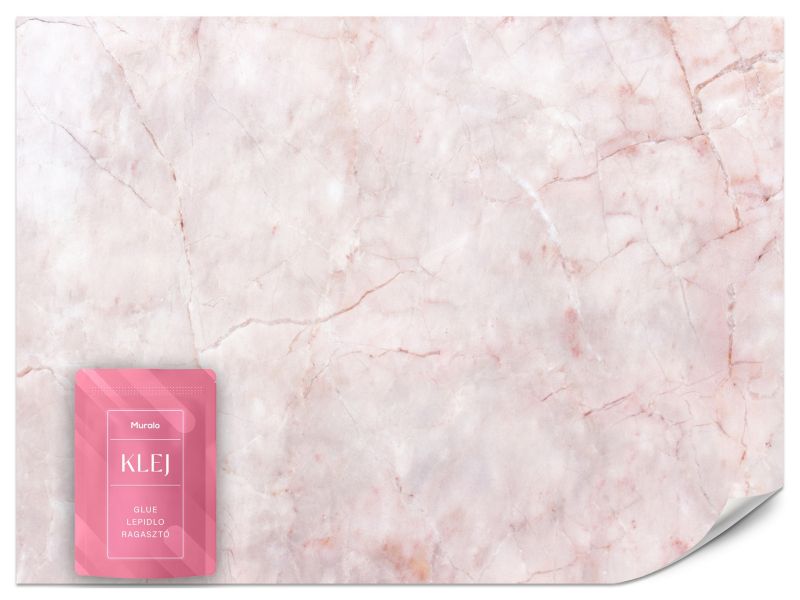 Fototapeta Muralo Różowy Marmur Abstrakcja 200x140 cm 1szt.