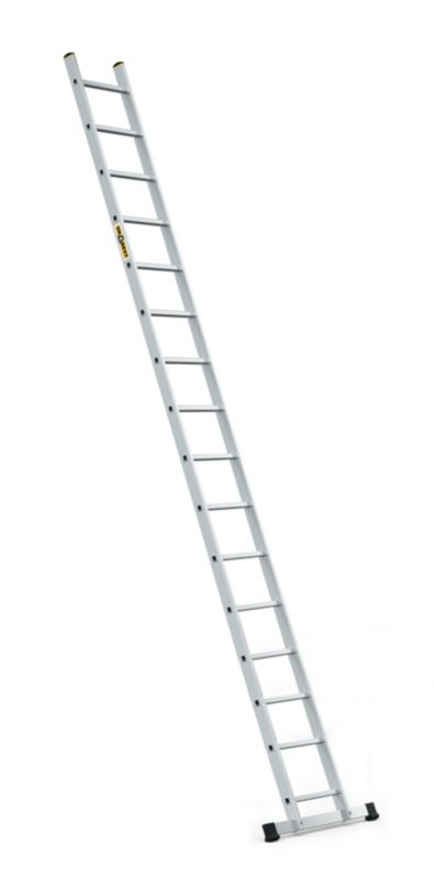 Drabina aluminiowa przystawna 1x16 stopni DRABEST profesjonalna 1szt.