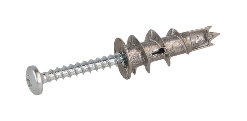 Kołek GK Rawlplug 13 x 31 mm metalowy z wkrętem 100 sztuk