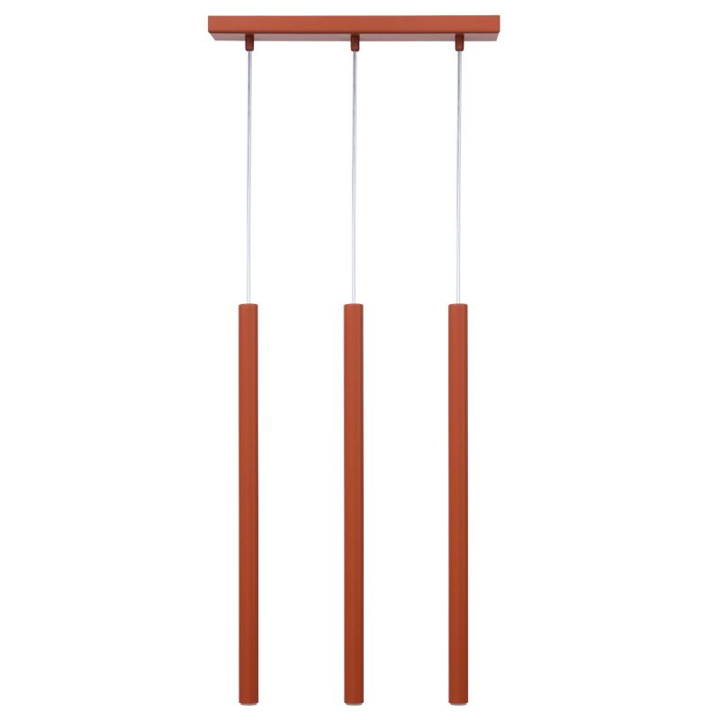 Lampa wisząca Sigma SOPEL ceglana 3xG9x3W wym:80x38x5cm IP20 -1 szt.