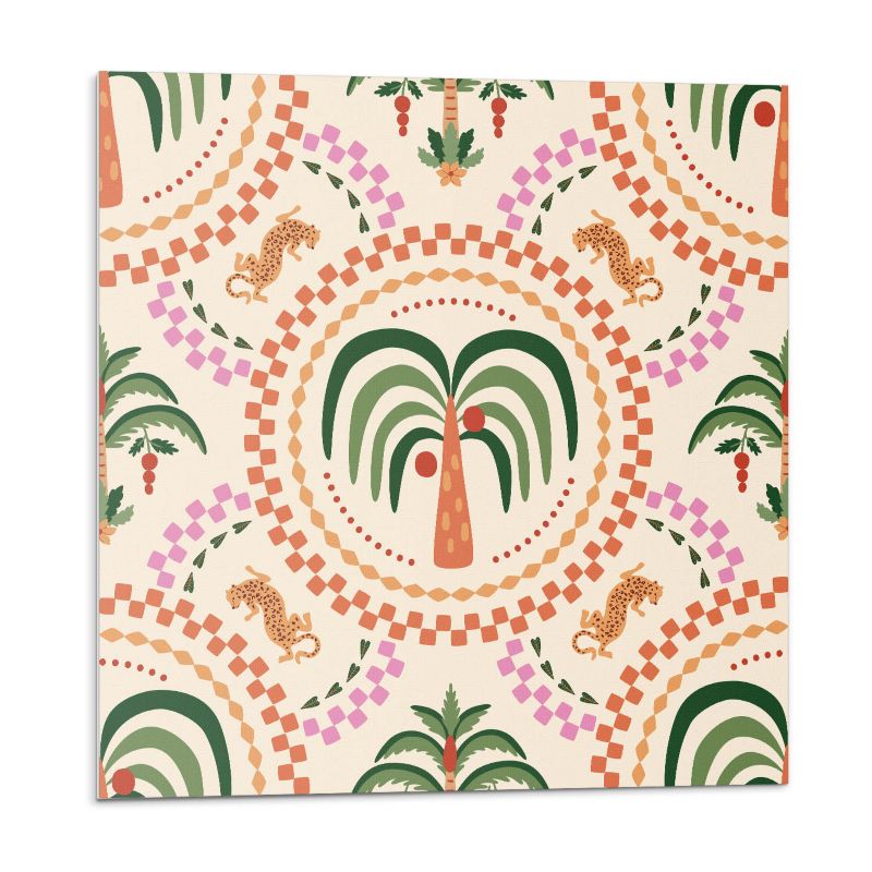 Kafelki samoprzylepne Wallfluent 20x20 cm Tropikalne inspiracje roślinne 20 szt.