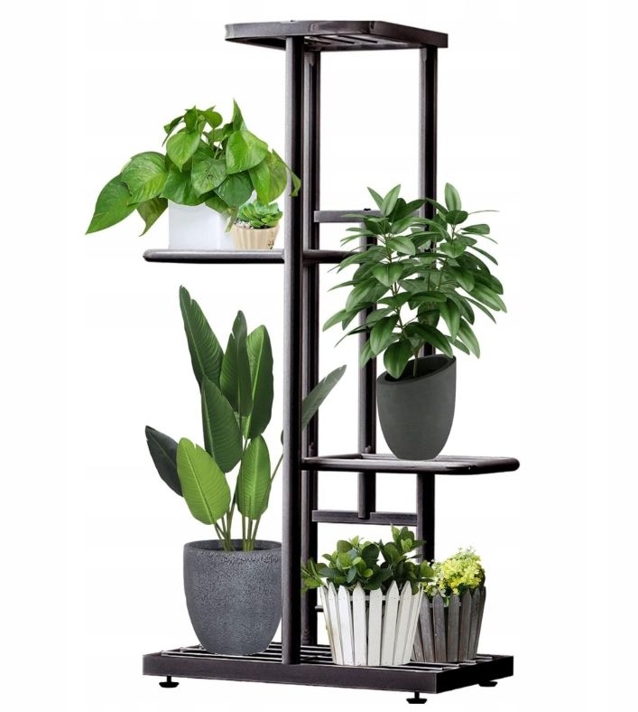 Kwietnik na kwiaty Artdesign stojak metalowy stojący loft rośliny regał 106 cm 1 szt.