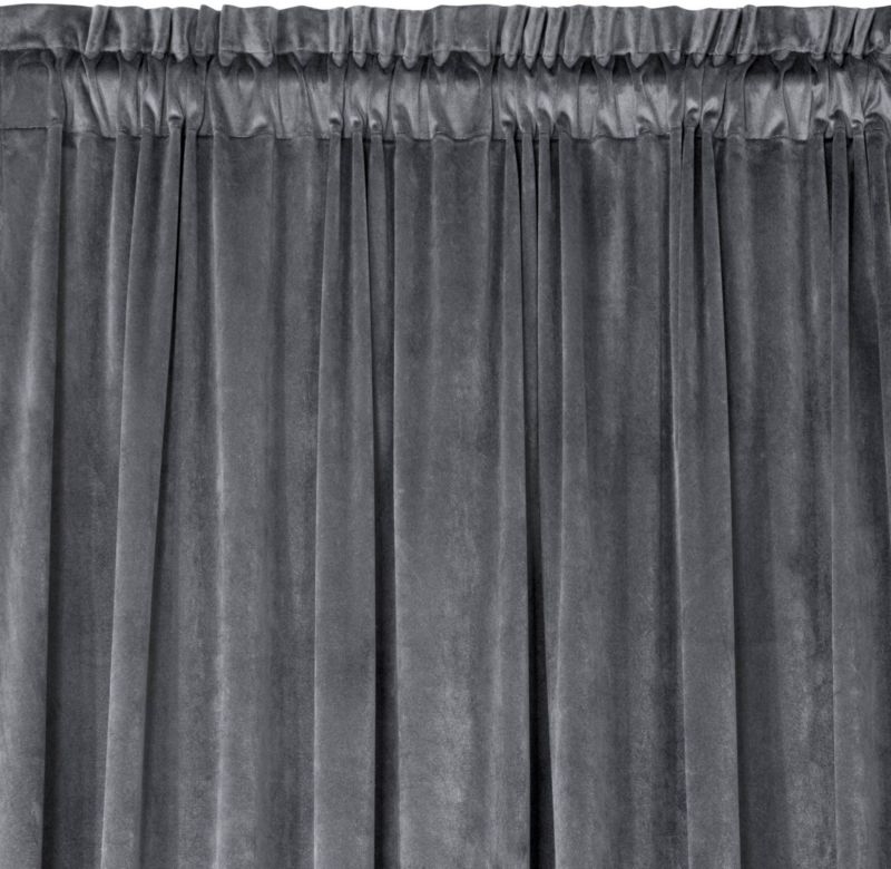 Zasłona Rosa 135 x 300 cm grafitowa