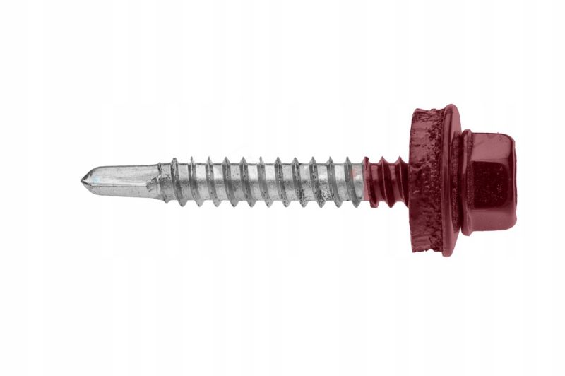 Wkręty Farmerskie Etanco Do Blachy, Zszywka 4,8X20Mm, Ral 3005 250 szt.