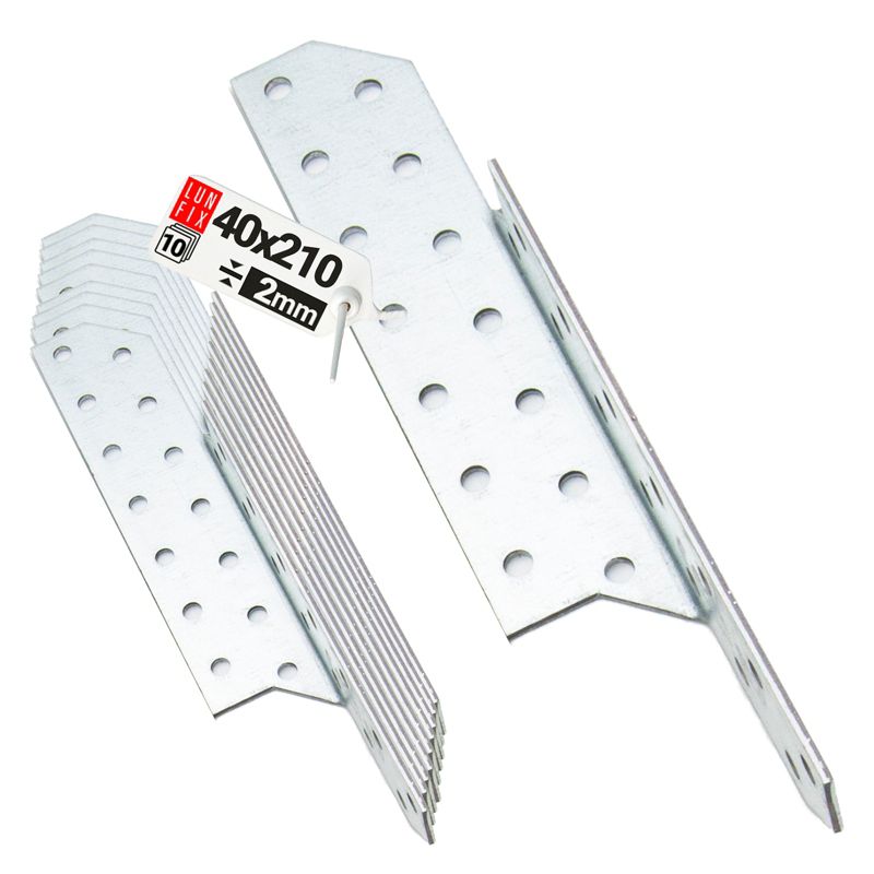 Łącznik krokwiowy Lun Fix 40x210 mm prawy 10szt.