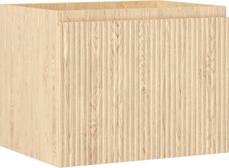 Szafka podumywalkowa Mexen Rivel dąb ryflowana 60x47 cm 1 szuflada 1 szt.