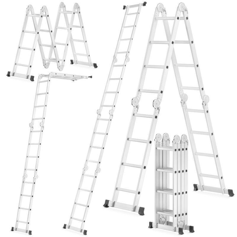 Drabina aluminiowa przegubowa wielofunkcyjna HIGHER 4x4 150kg 1szt.