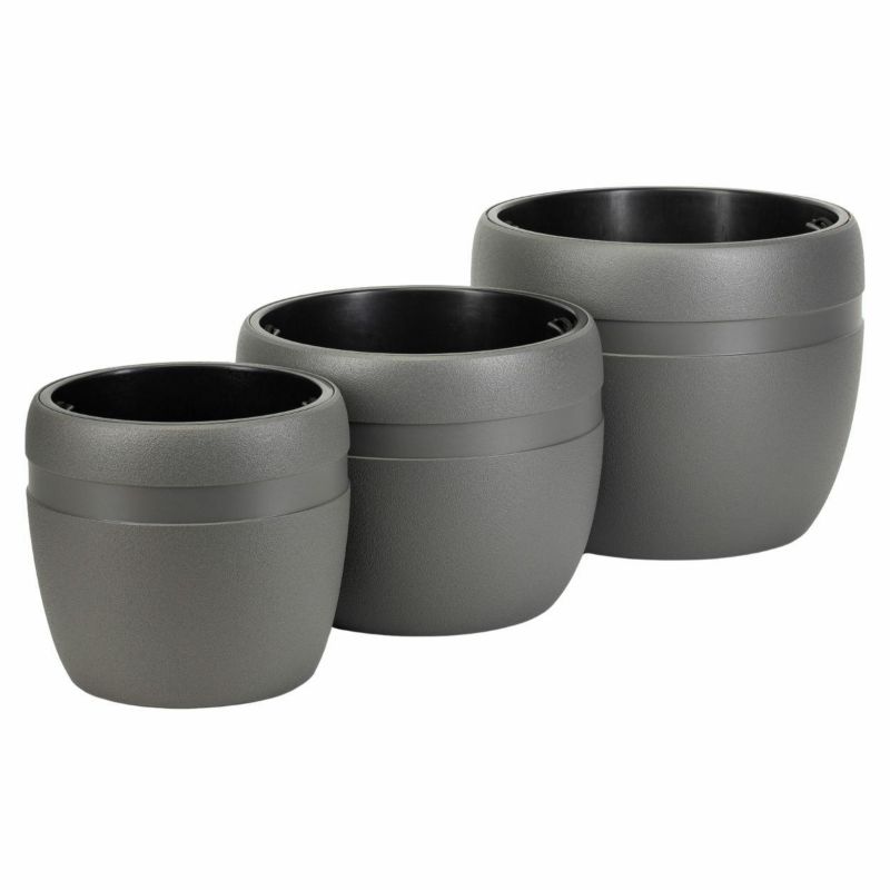 Zestaw donic LUNA CLASSIC HowHomely 32, 40, 45 cm antracyt 3 szt