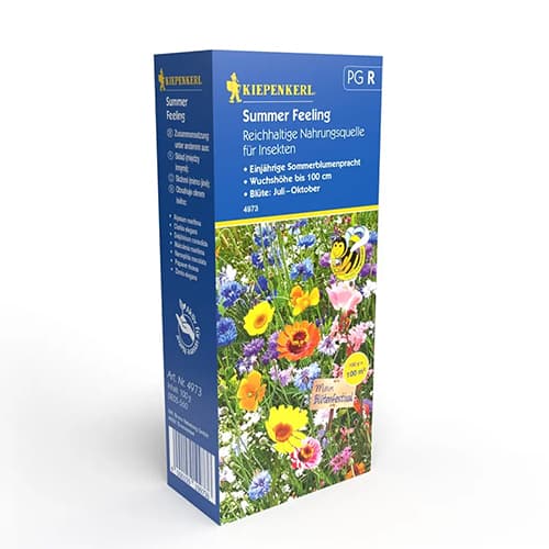 Mieszanka kwiatów Summer Feeling - Nasiona. Ilość w opakowaniu: 1 opak - GradinaMax