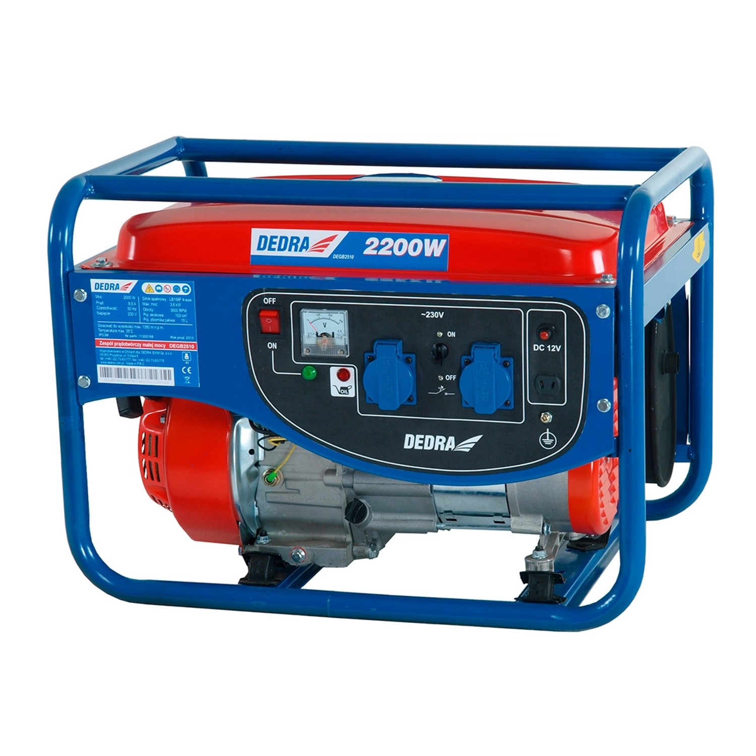 Dedra Agregat prądotwórczy 2000 W z AVR