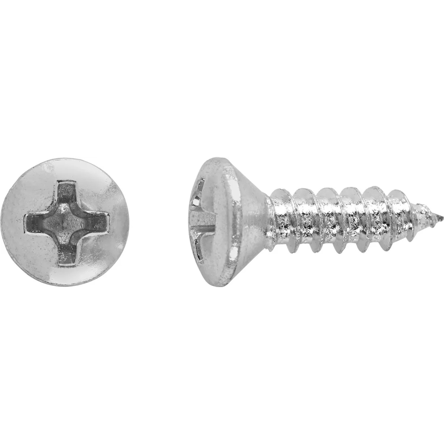 LUX-TOOLS Wkręt samogwintujący z łbem stożkowym płaskim PH Ø 4,2 x 16 mm ocynk 1