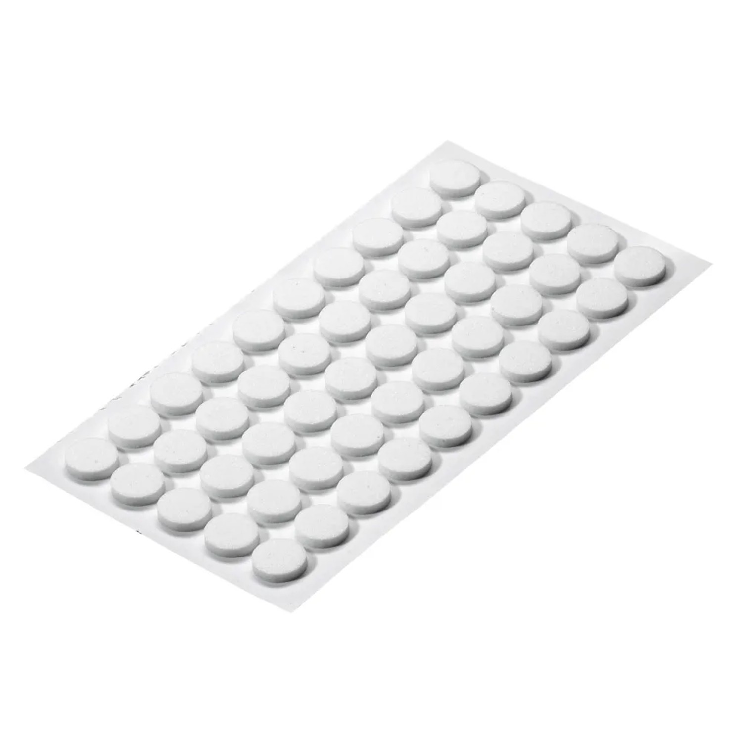 Hettich Podkładki zestaw Eva okrągłe białe 50sz śr.10mm