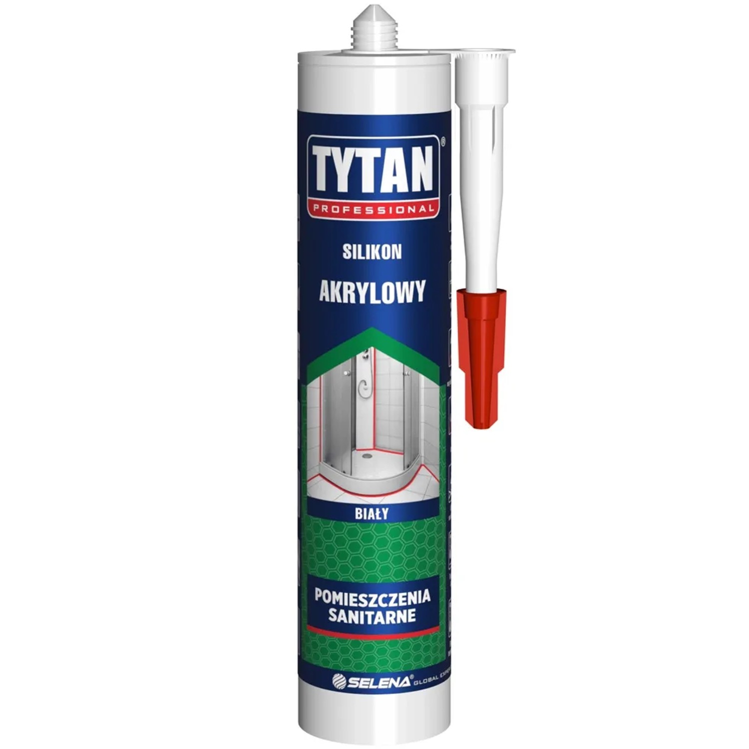 Tytan Silikon akrylowy biały 280 ml