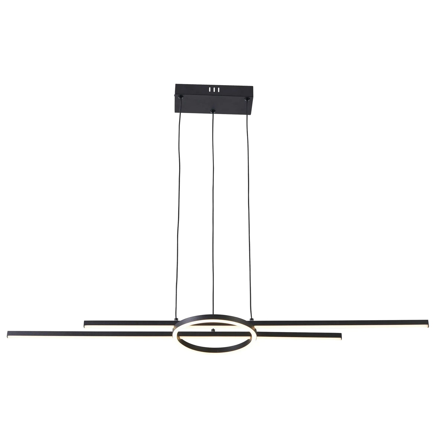 Reality Lampa wisząca LED Xandra 36W 4000K 2880lm czarny mat