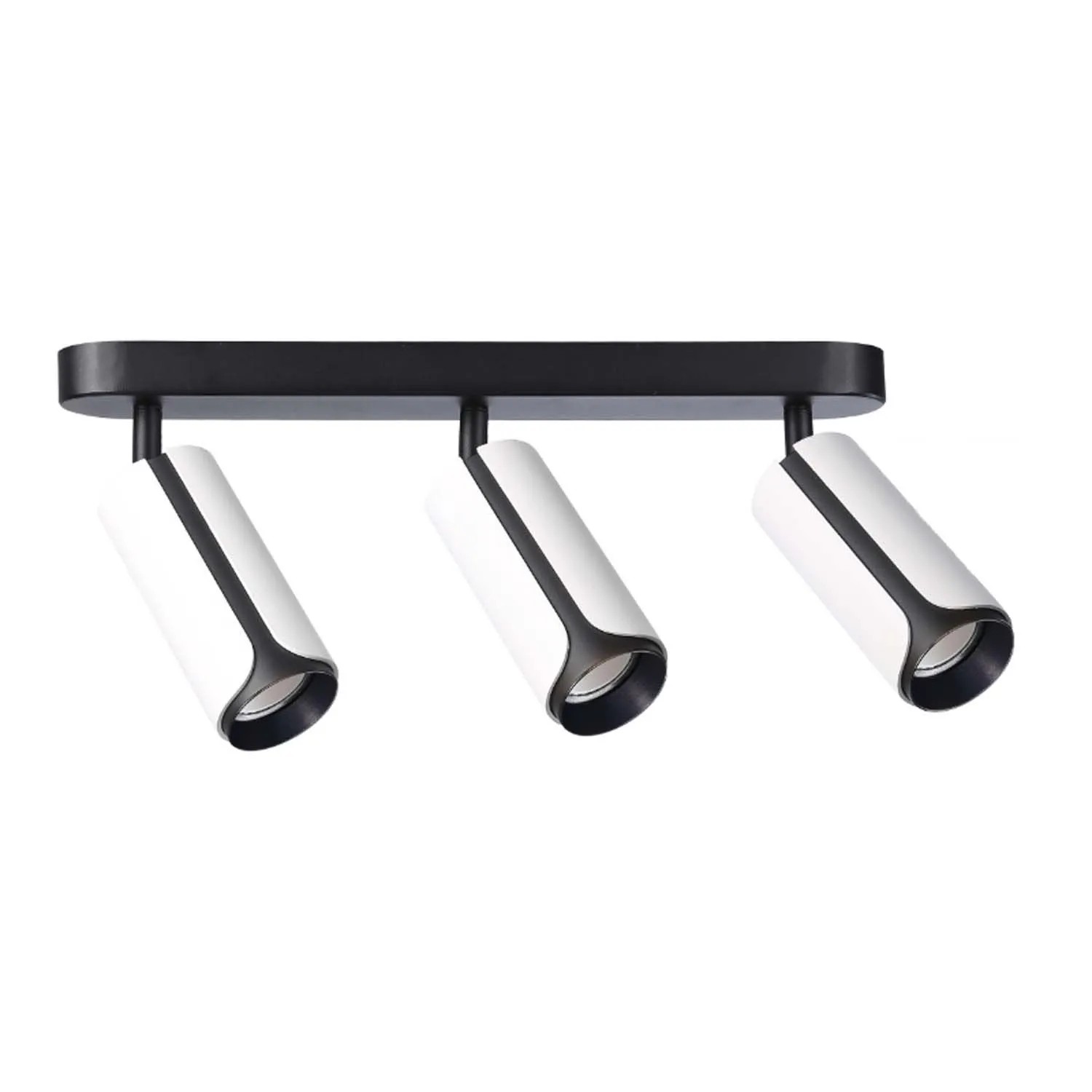 DPM Lampa punktowa SENTO 3xGU10 max. 35W biało-czarna