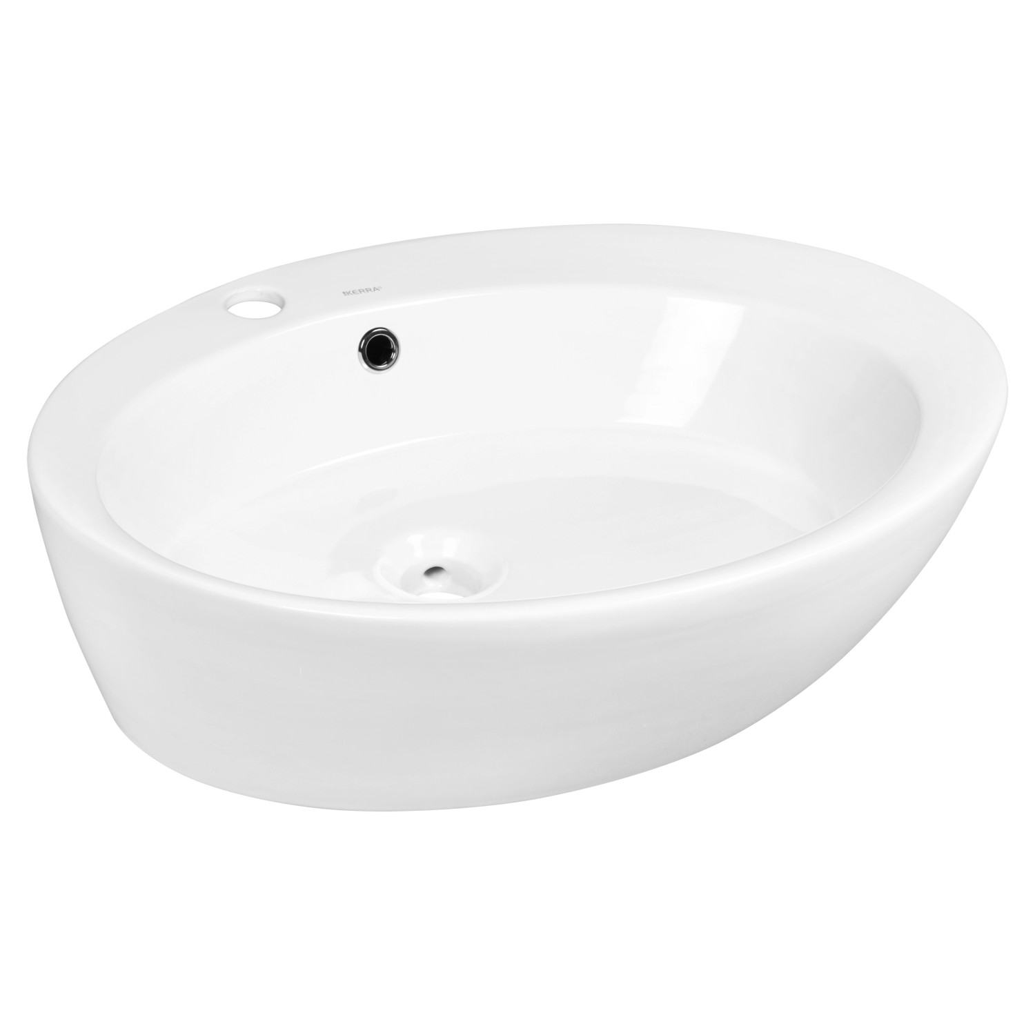 Kerra Umywalka KR 726 nablatowa 60 cm x 47 cm x 14,5 cm