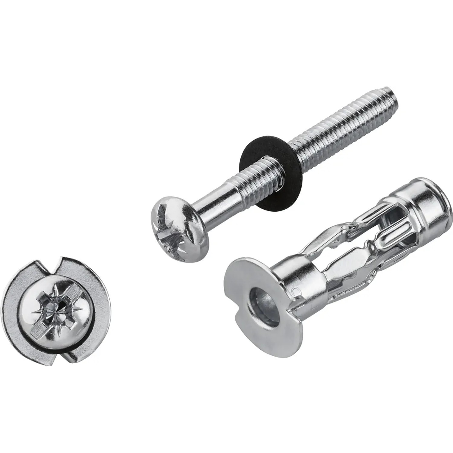 LUX-TOOLS Kołek rozporowy metalowy Ø 6 x 37 mm 4 szt