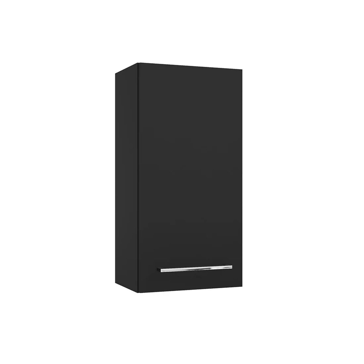 Defra Szafka Metro 1-Drzwiowa Czarny Mat 30 X 60 X 22 Cm