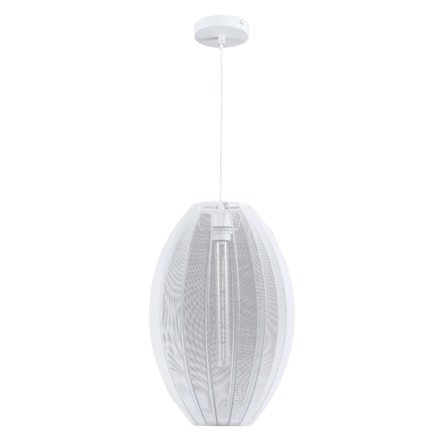 Goldlux Lampa wisząca KAREI 1xE27 max. 10W LED śr. 30 cm biała