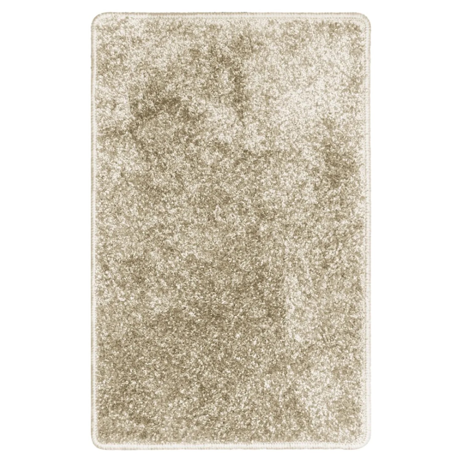 Dywanik łazienkowy Shaggy 40 x 60 cm beżowy