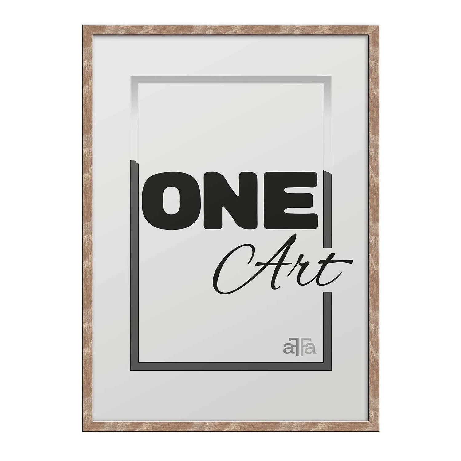 Frames Factory Fotorama HEKLA 60 x 80 cm jasny brąz