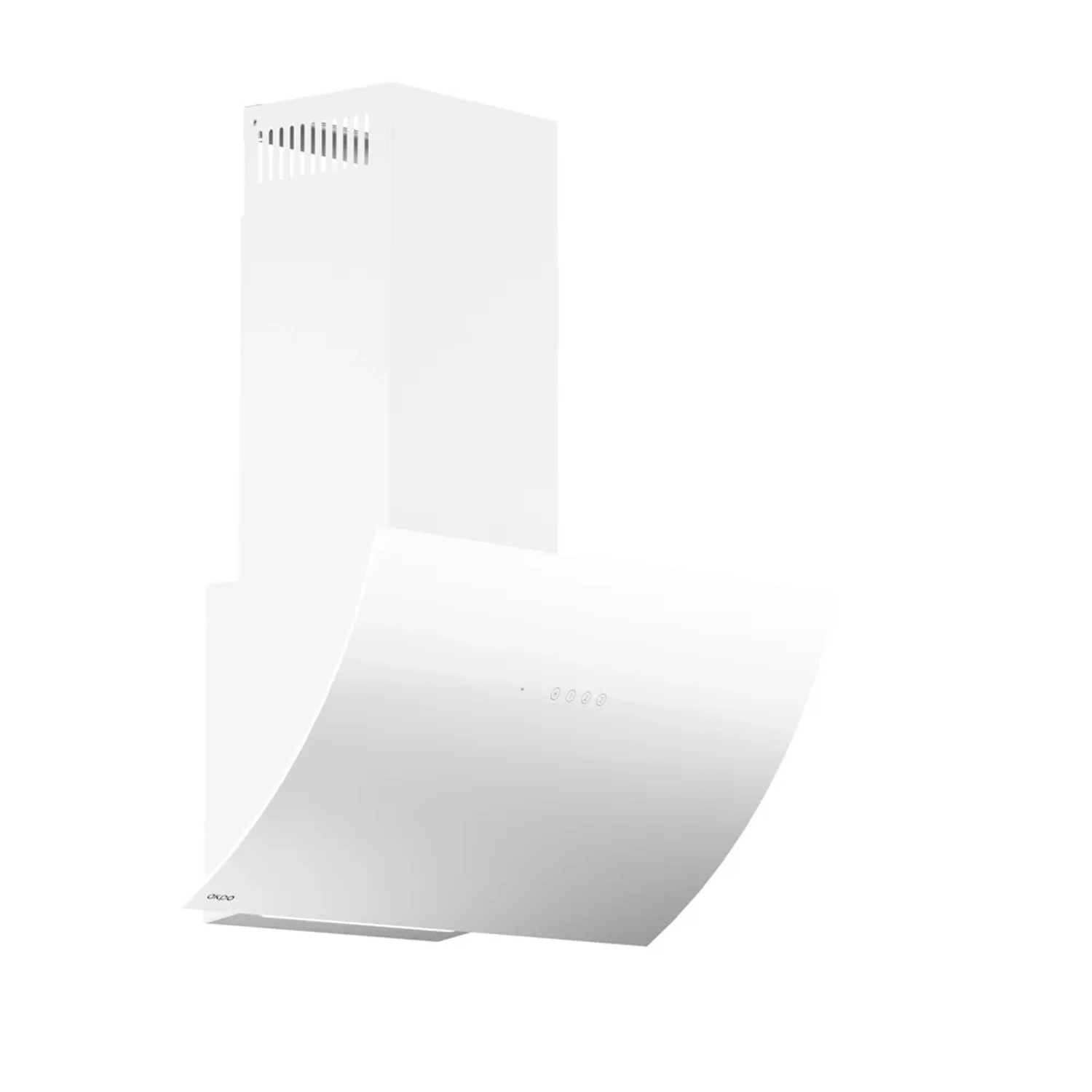 Akpo Okap kominowy Clarus biały 60 cm