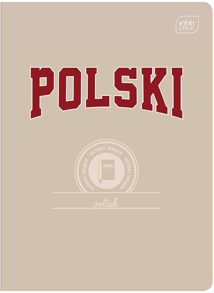 Zeszyt przedmiotowy w linie Interdruk Język Polski, A5, 60 kartek