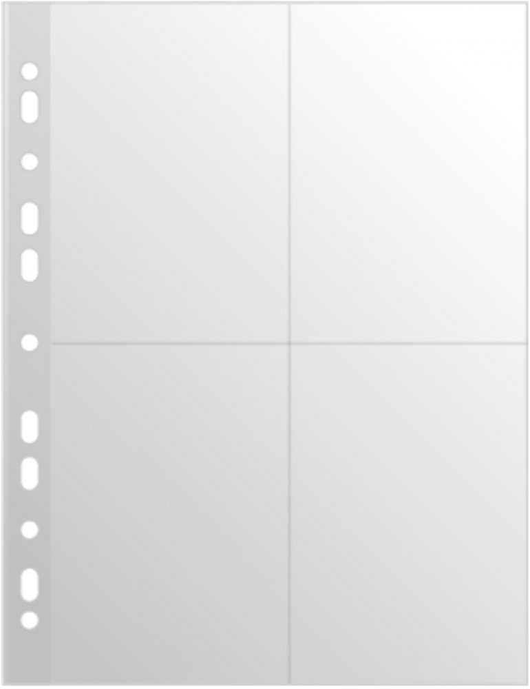 Koszulka krystaliczna na zdjęcia Donau, A4, 60 μm, 1 sztuka, transparentny