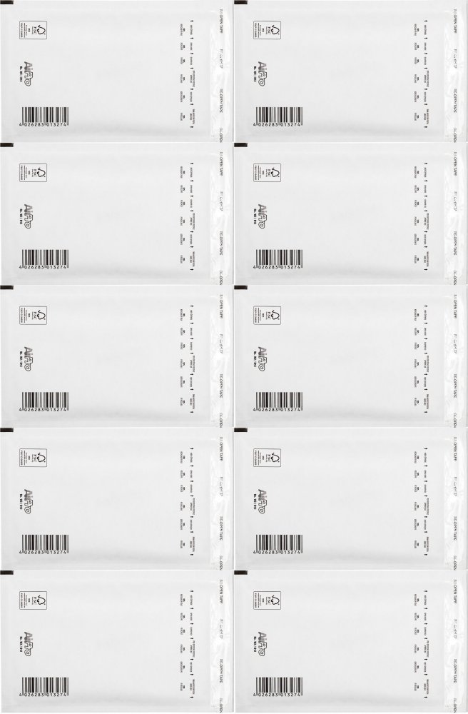 10x Koperta bąbelkowa Bong AirPro, B12, 140x225mm, 10 sztuk, biały