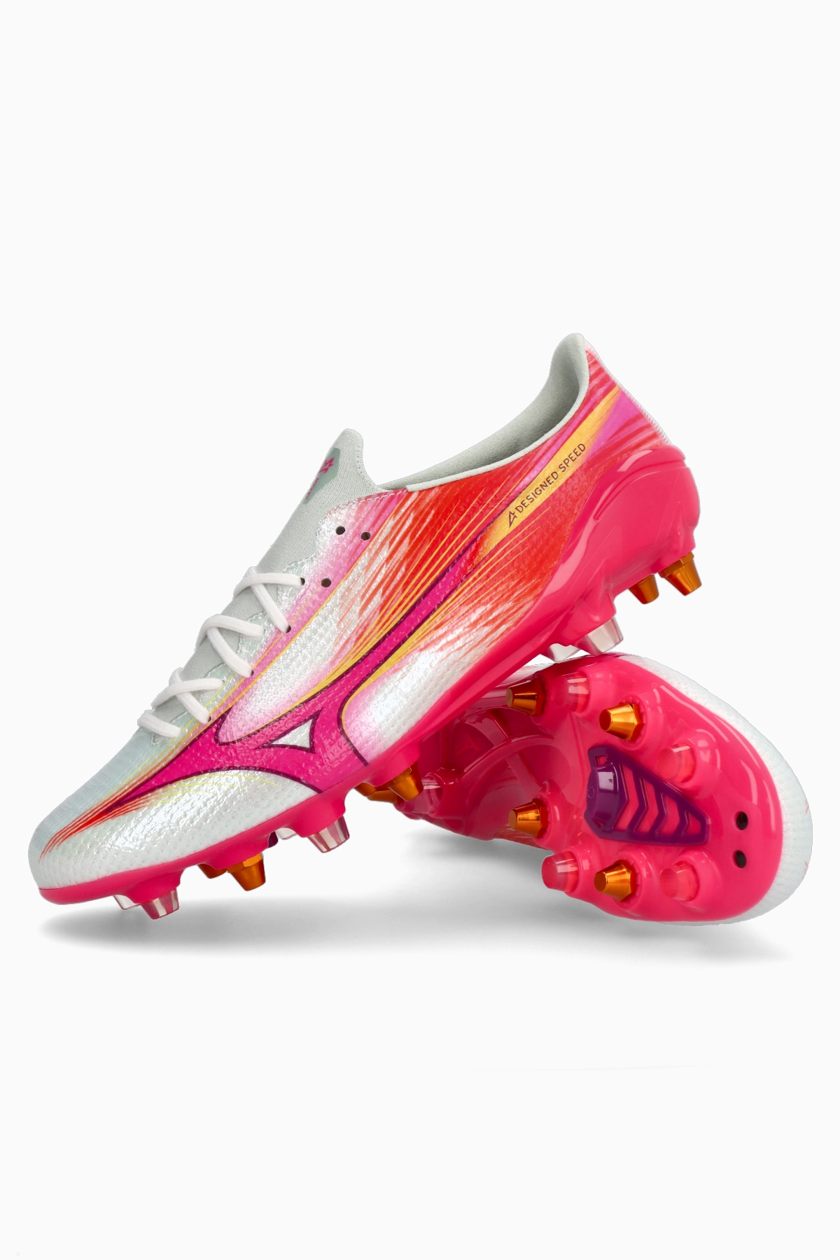 Wkręty Mizuno Alpha III Japan Mix - Różowy